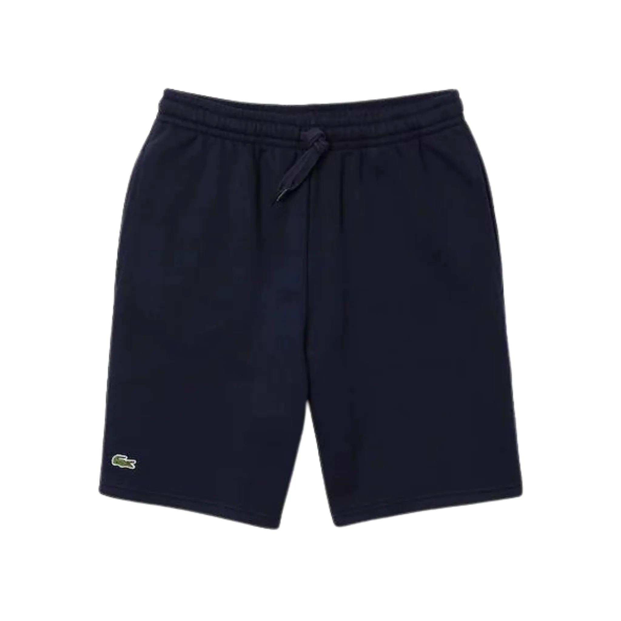 Lacoste Organic Brushed Cotton Fleece Shorts (Navy)