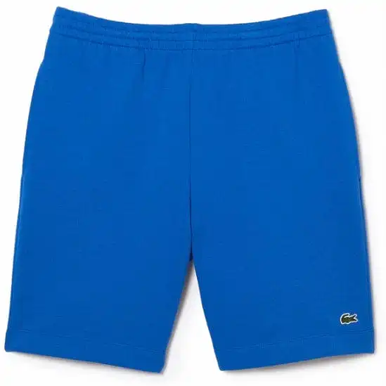 Lacoste Organic Brushed Cotton Fleece Shorts (Royal Blue) GH9627-51