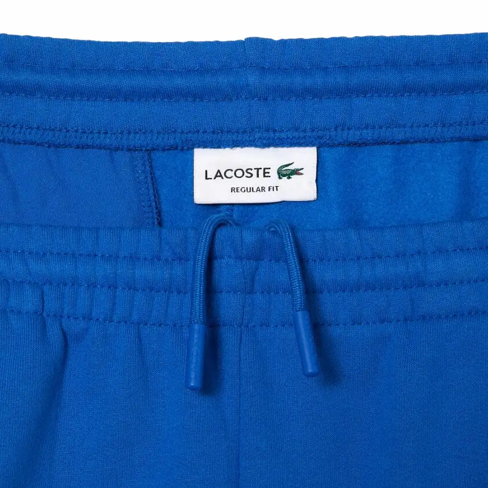 Lacoste Organic Brushed Cotton Fleece Shorts (Royal Blue) GH9627-51