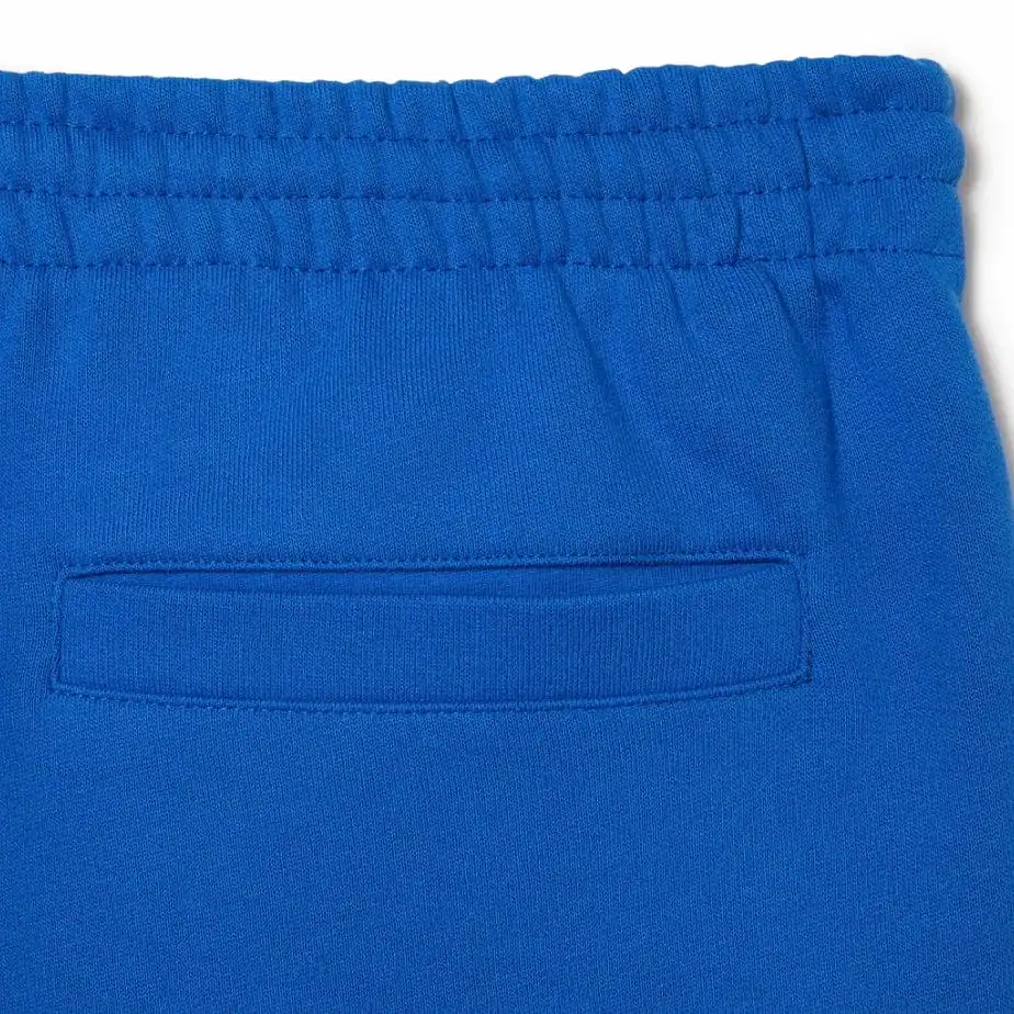 Lacoste Organic Brushed Cotton Fleece Shorts (Royal Blue) GH9627-51