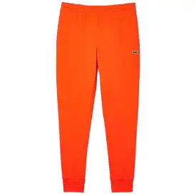 Lacoste Slim Fit Organic Cotton Fleece Sweatpants (Orange) XH9624-51