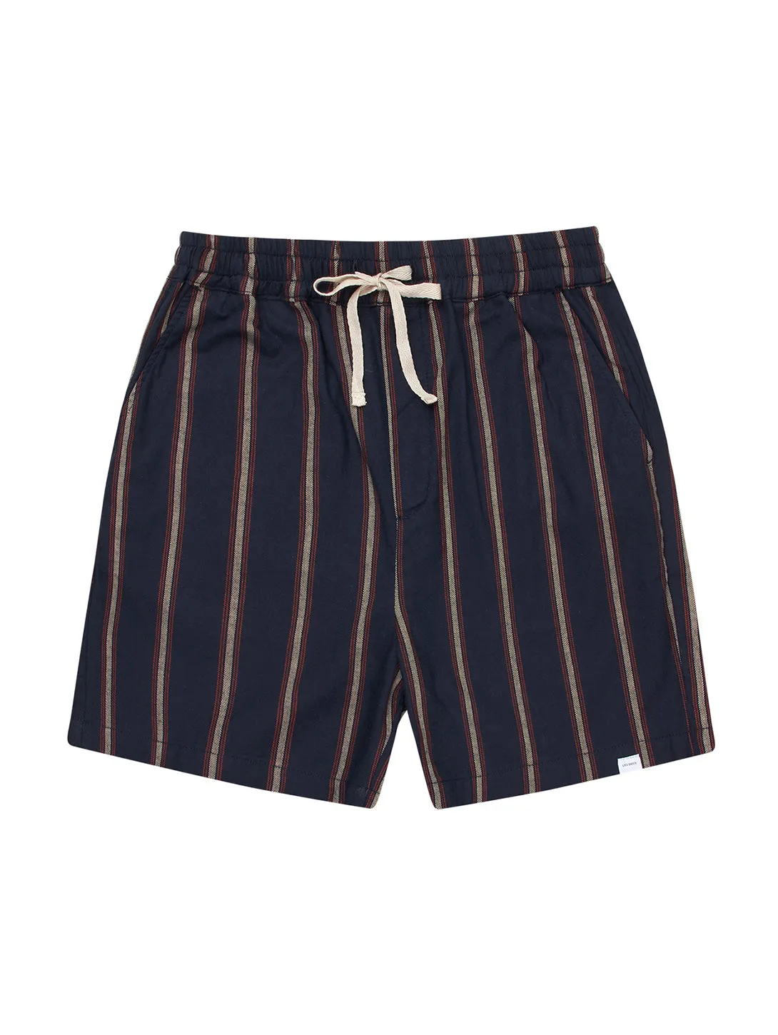 Lawson Stripe Short - Dark Navy/Light Camel