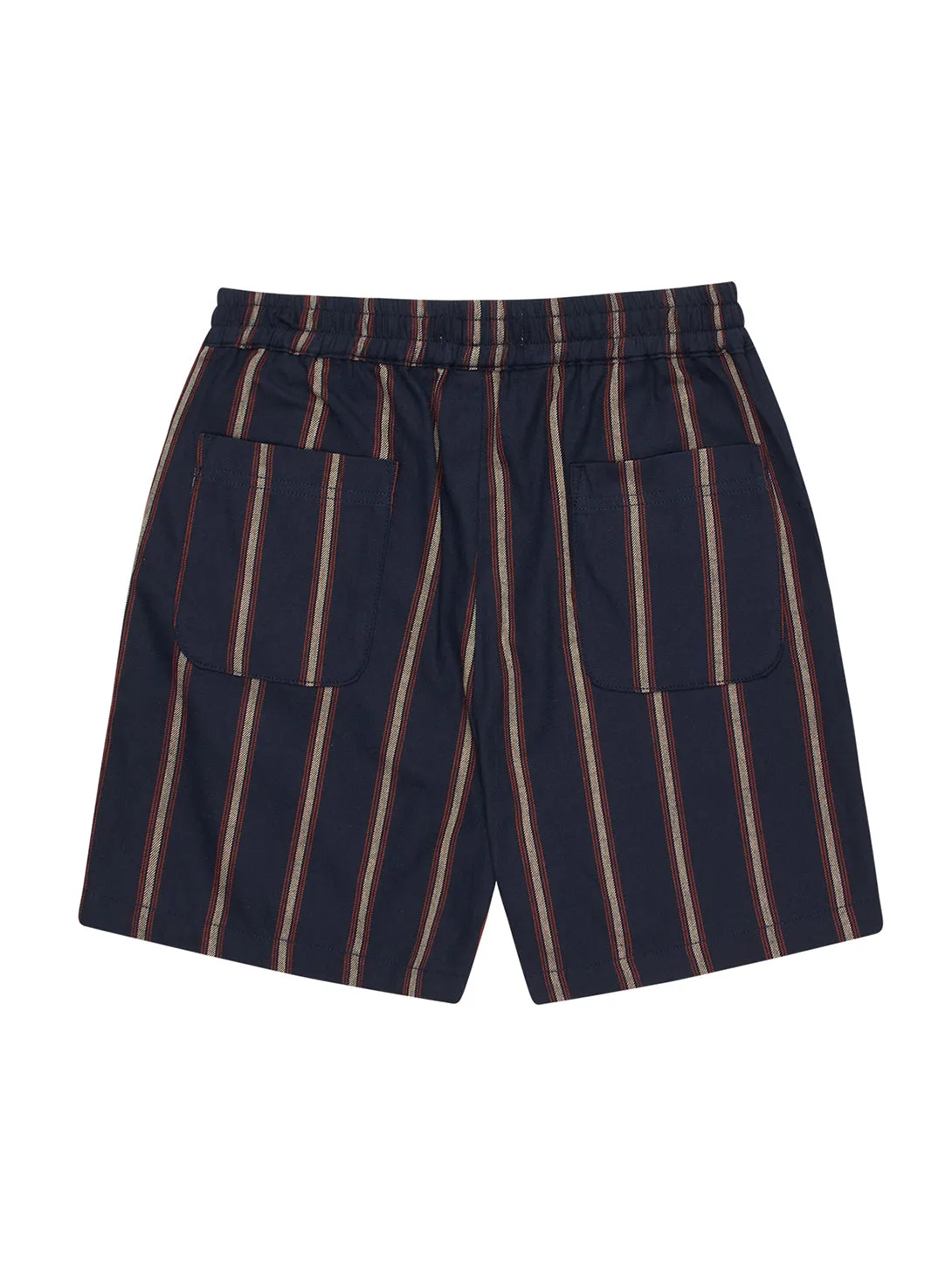 Lawson Stripe Short - Dark Navy/Light Camel