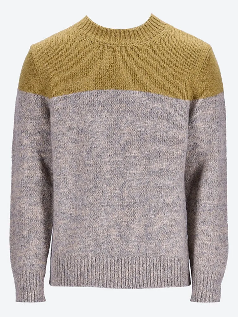 Loose crew neck sweater crewneck