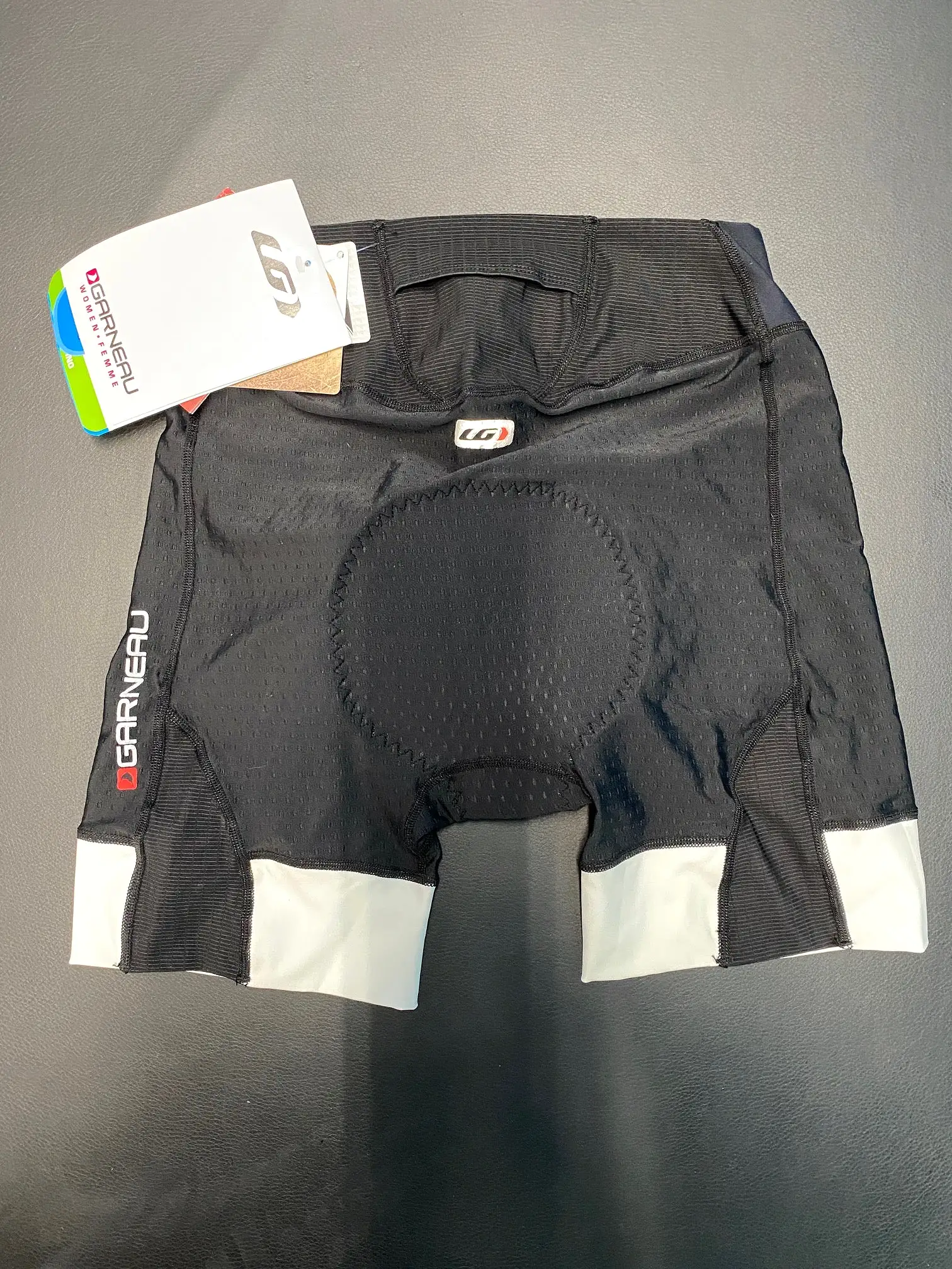 Louis Garneau Womens Pro Short Medium Black/White