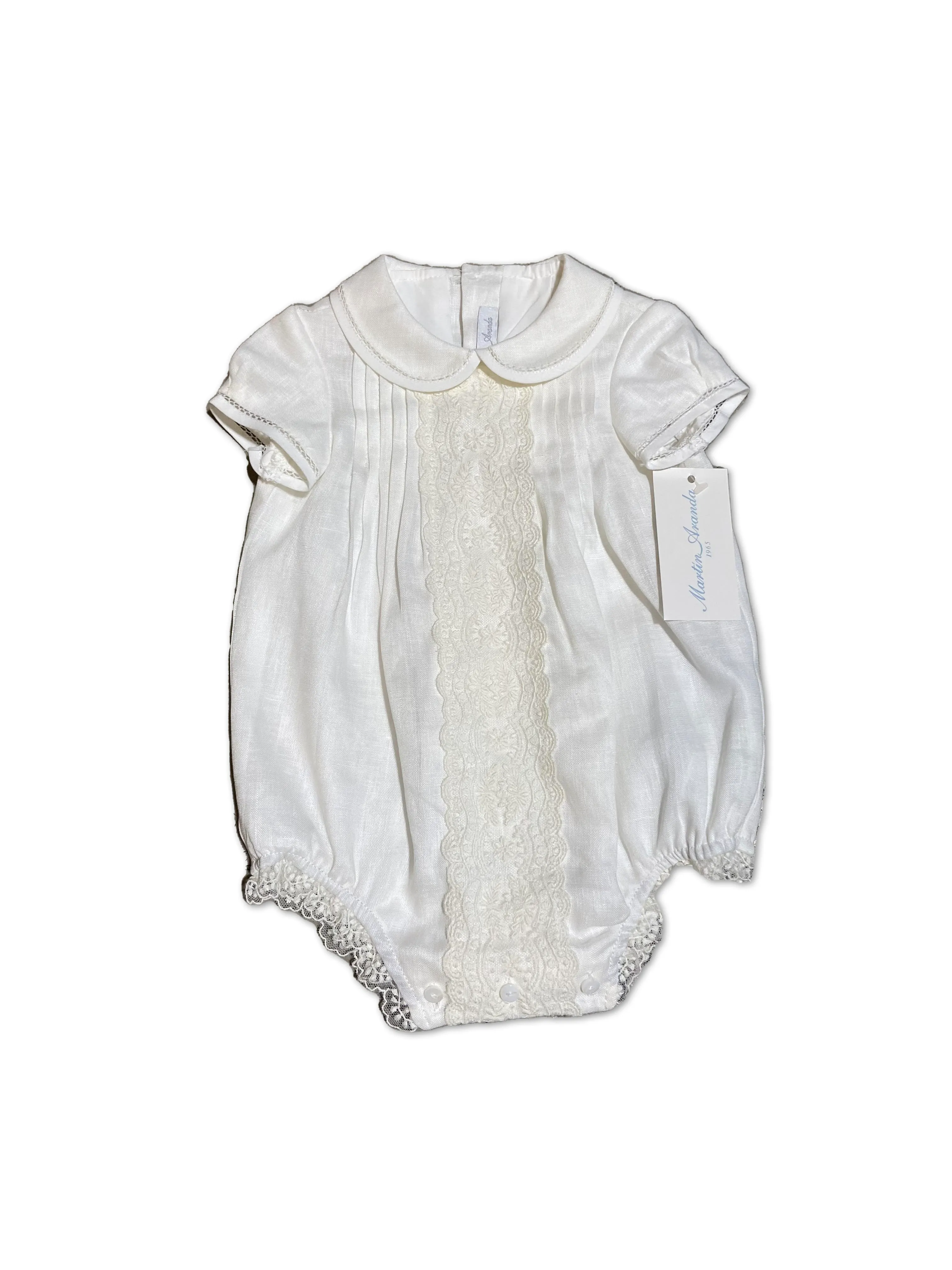 Martin Aranda Woven Design Short Romper