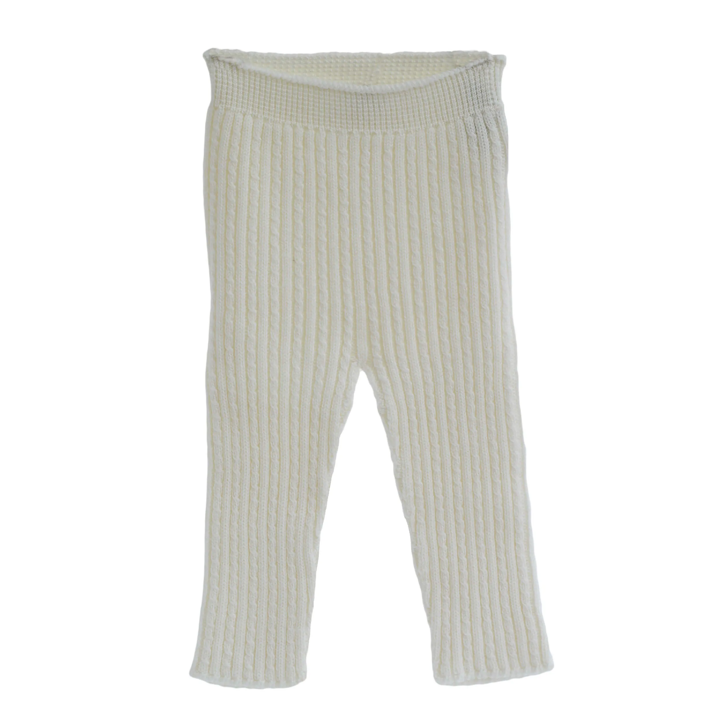 Merino Wool Leggings - Ivory (1M, 3M, 6M)