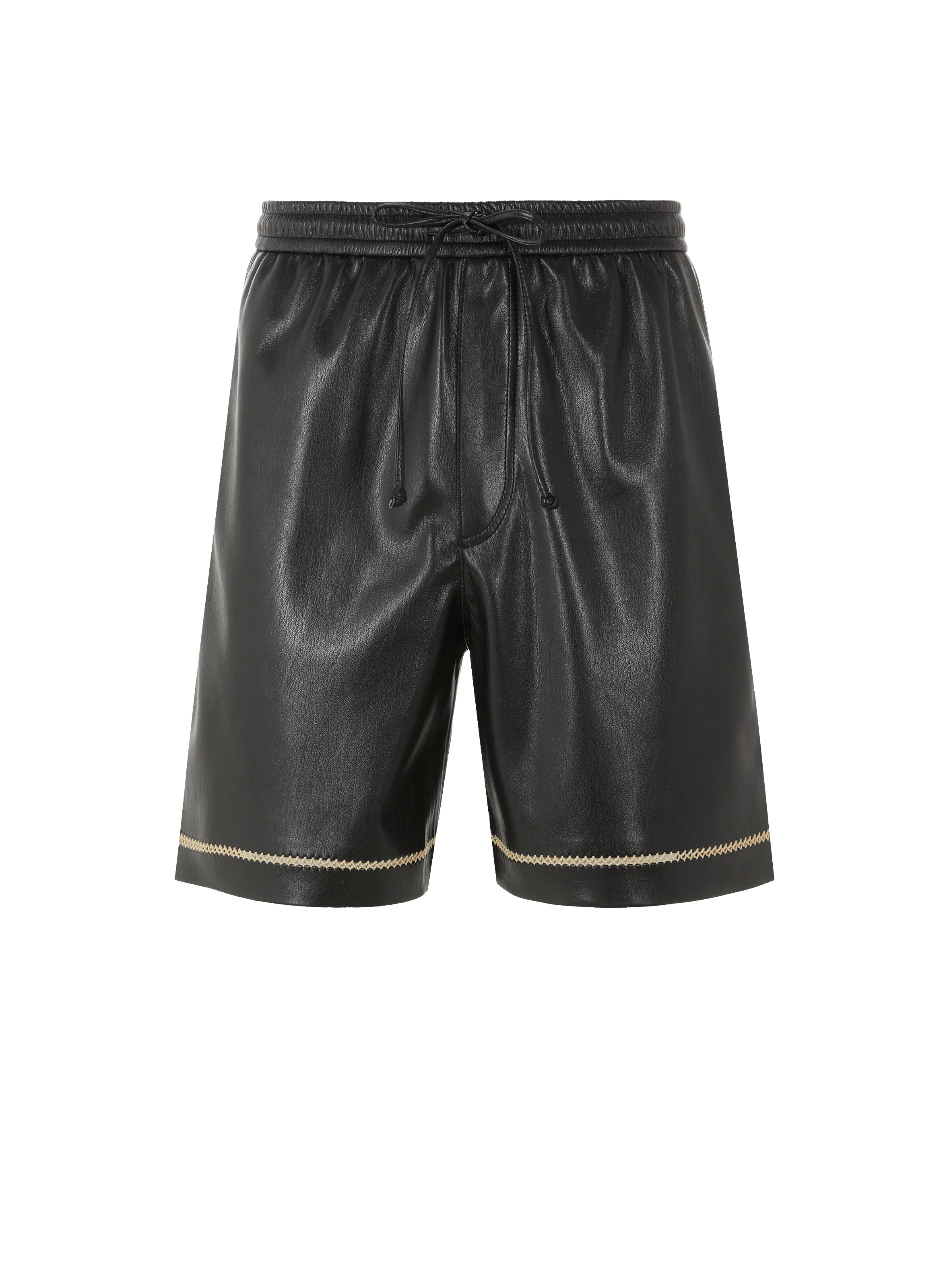 NANUSHKA  Doxxi vegan leather shorts - Black