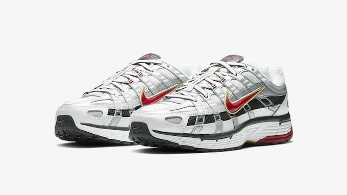 Nike P-6000 'White Gold Red' (W)