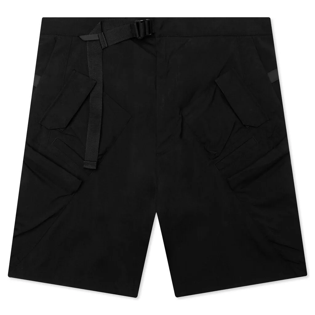 Nylon Stretch BDU Short Pant - Black