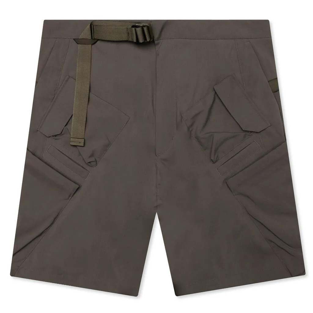 Nylon Stretch BDU Short Pant - Grey