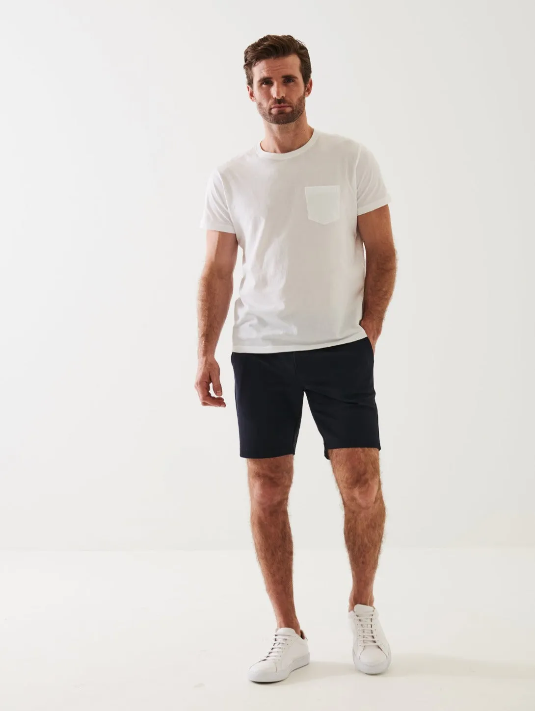 Nylon Stretch Short - Dark Navy