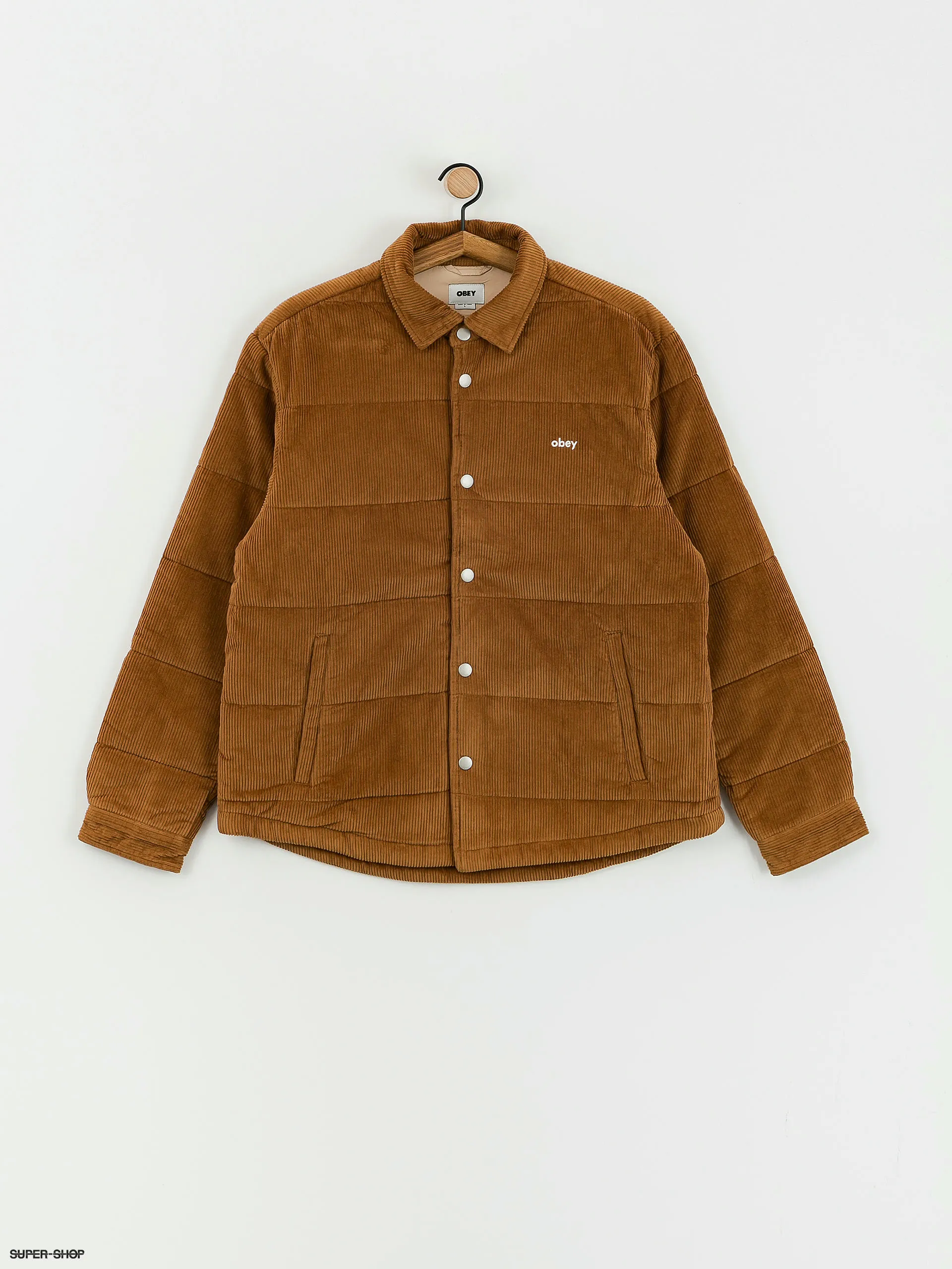 OBEY Grand Cord Jacket (catechu wood)