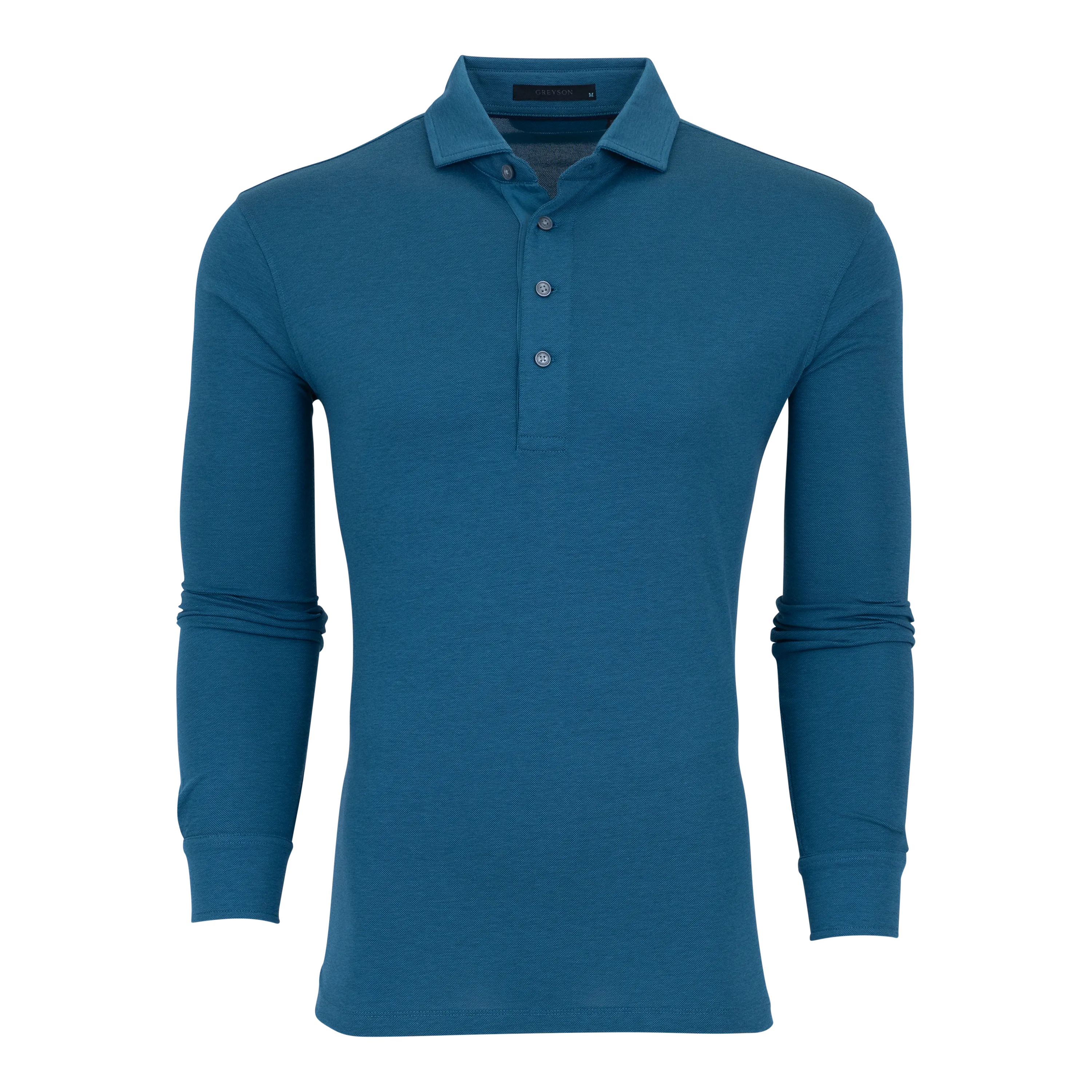 Omaha Long Sleeve Polo (Sea Turtle)