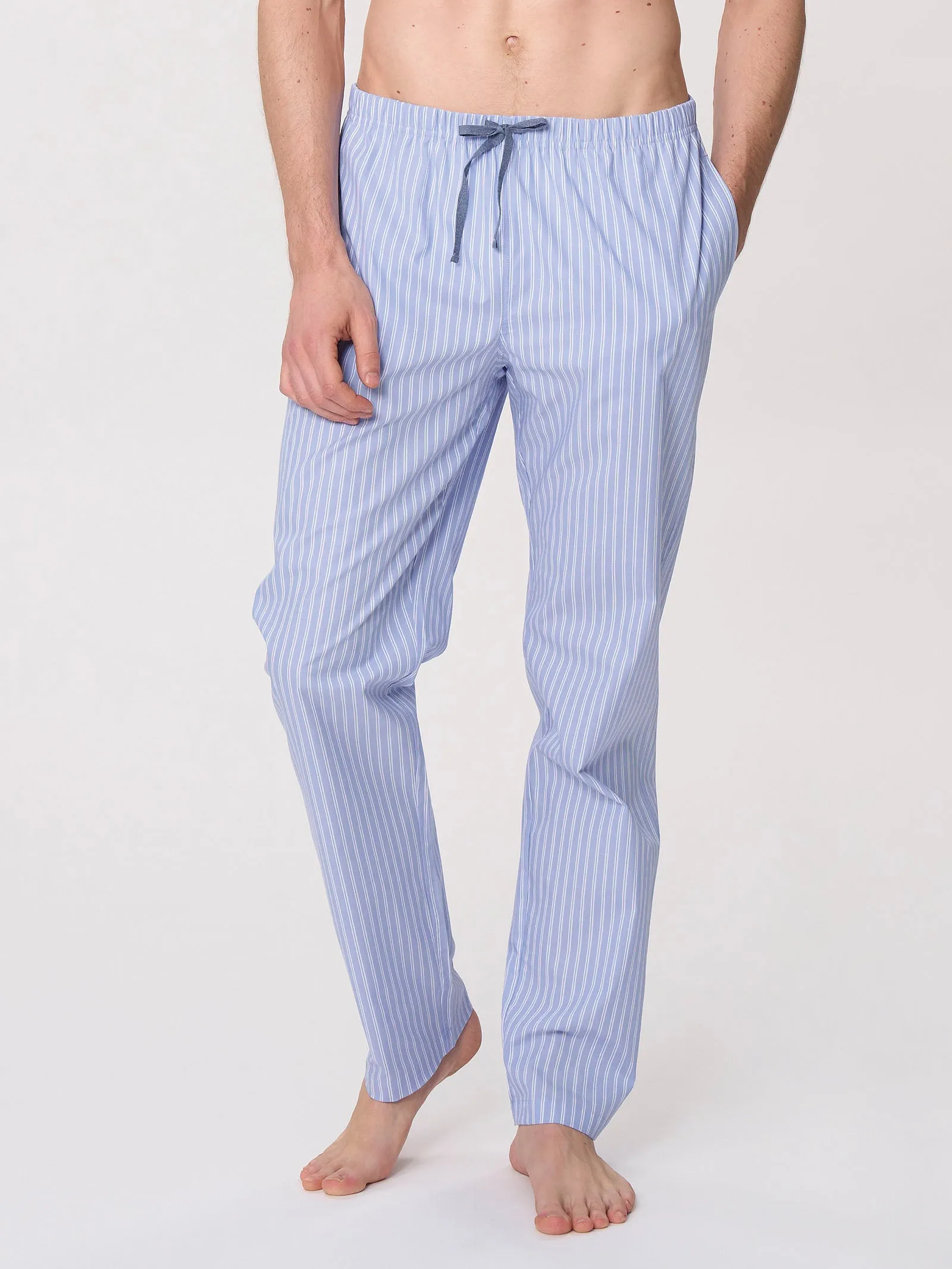 Pantalone in navetta di cotone - FANT. HEATHER