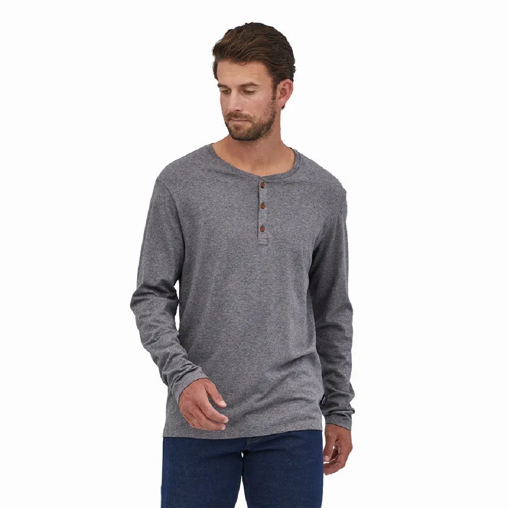 Patagonia Men's Regenerative Organic Certified Cotton Lightweight Henley