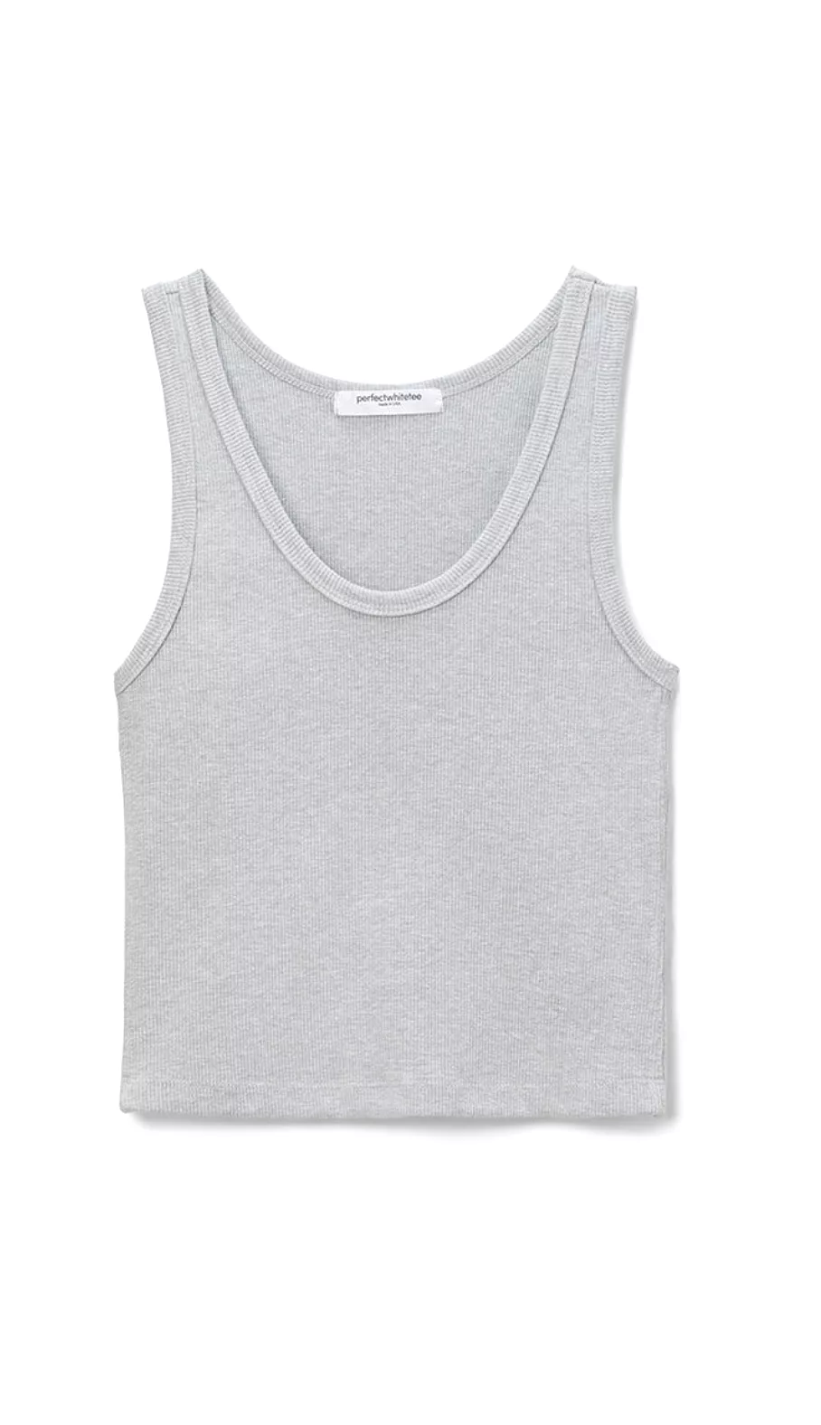 PerfectWhiteTee Blondie Tank in Heather