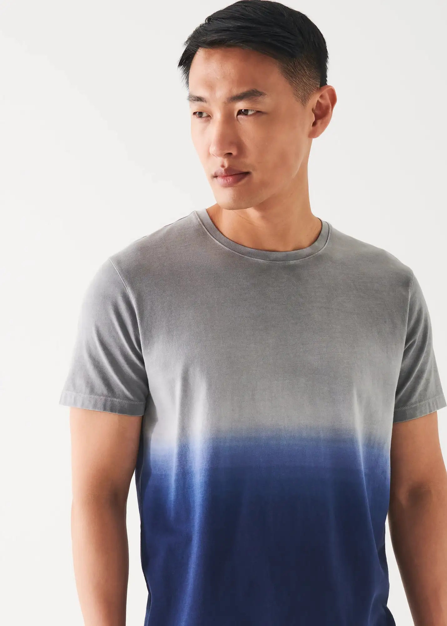 PIMA COTTON STRETCH DEGRADE T-SHIRT