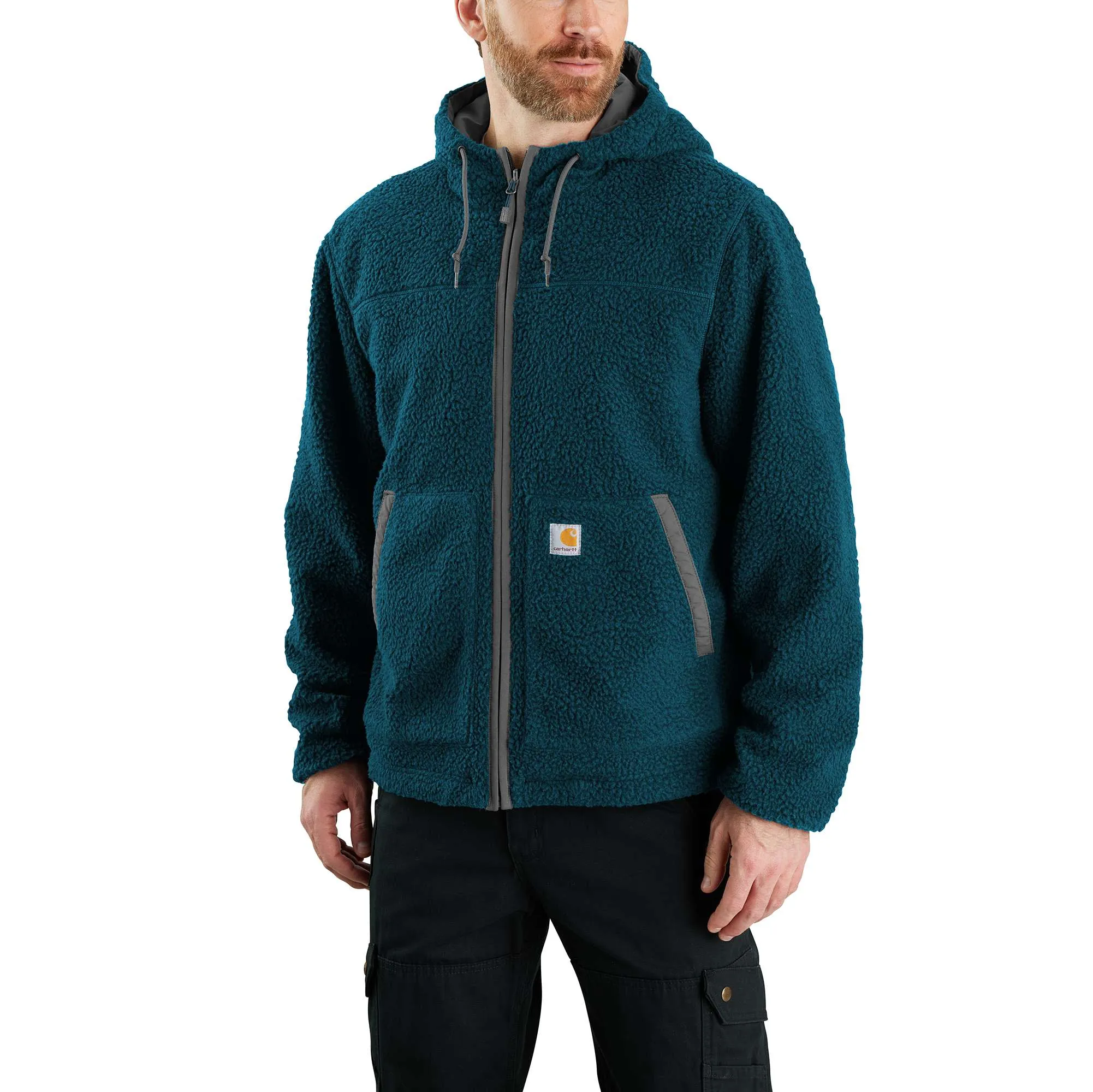 Rain Defender Relaxed Fit Fleece Reversible Jacket