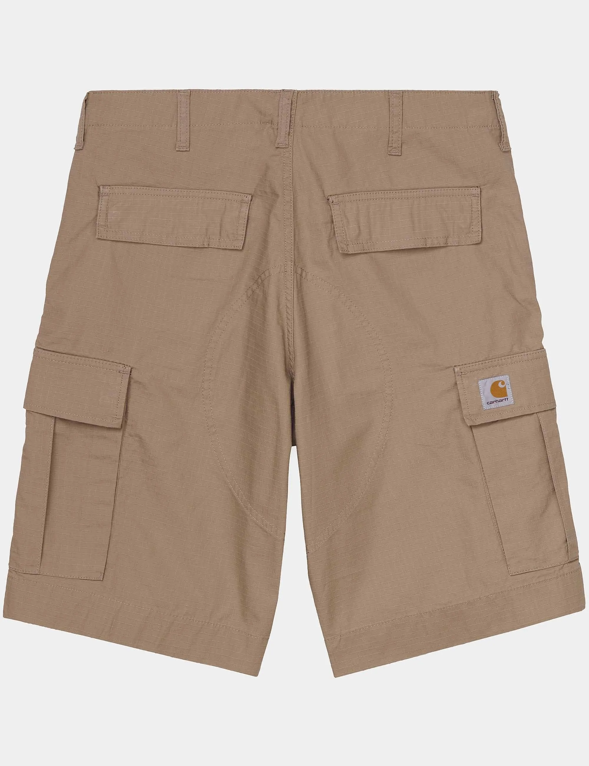 Regular Cargo Shorts - Leather