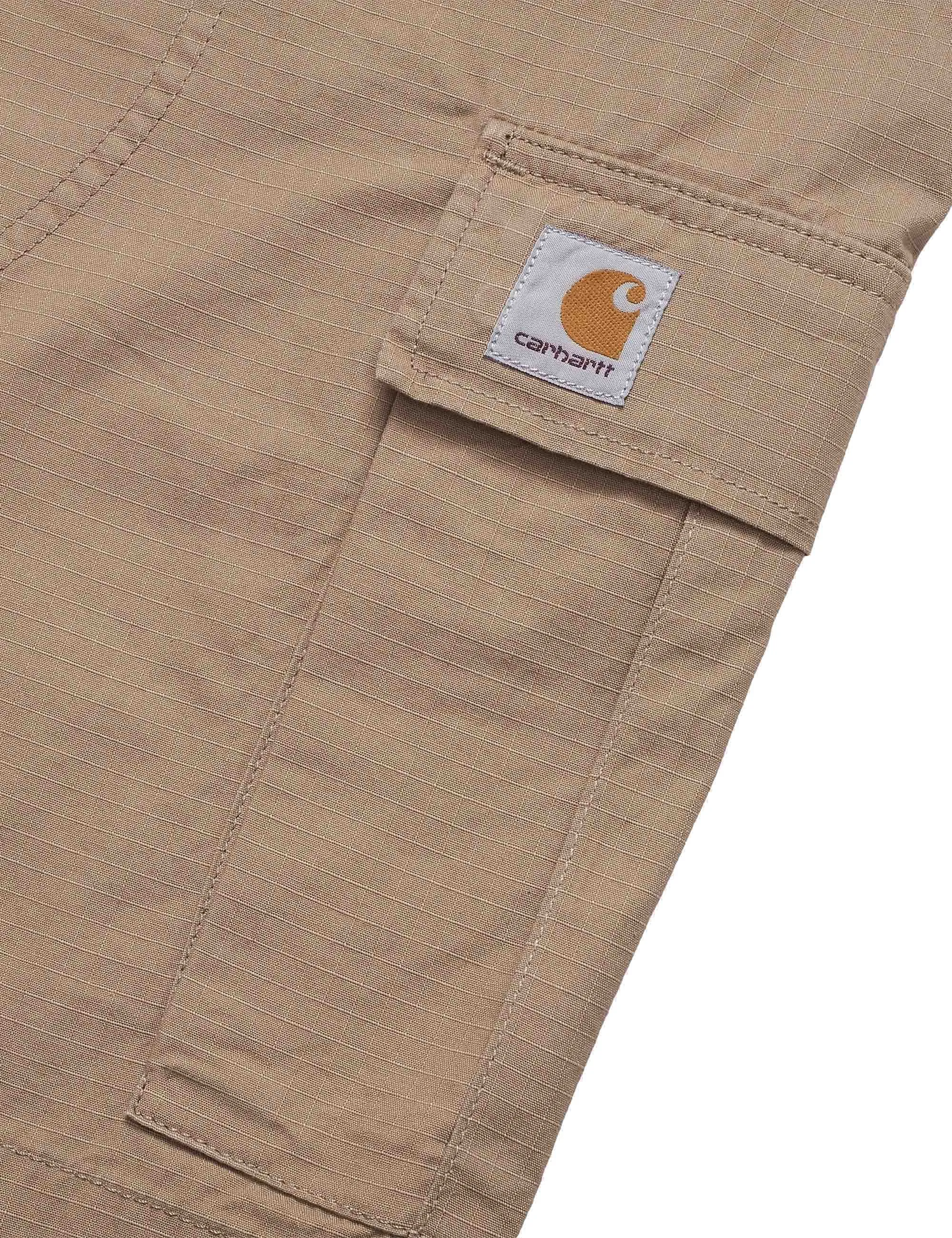 Regular Cargo Shorts - Leather