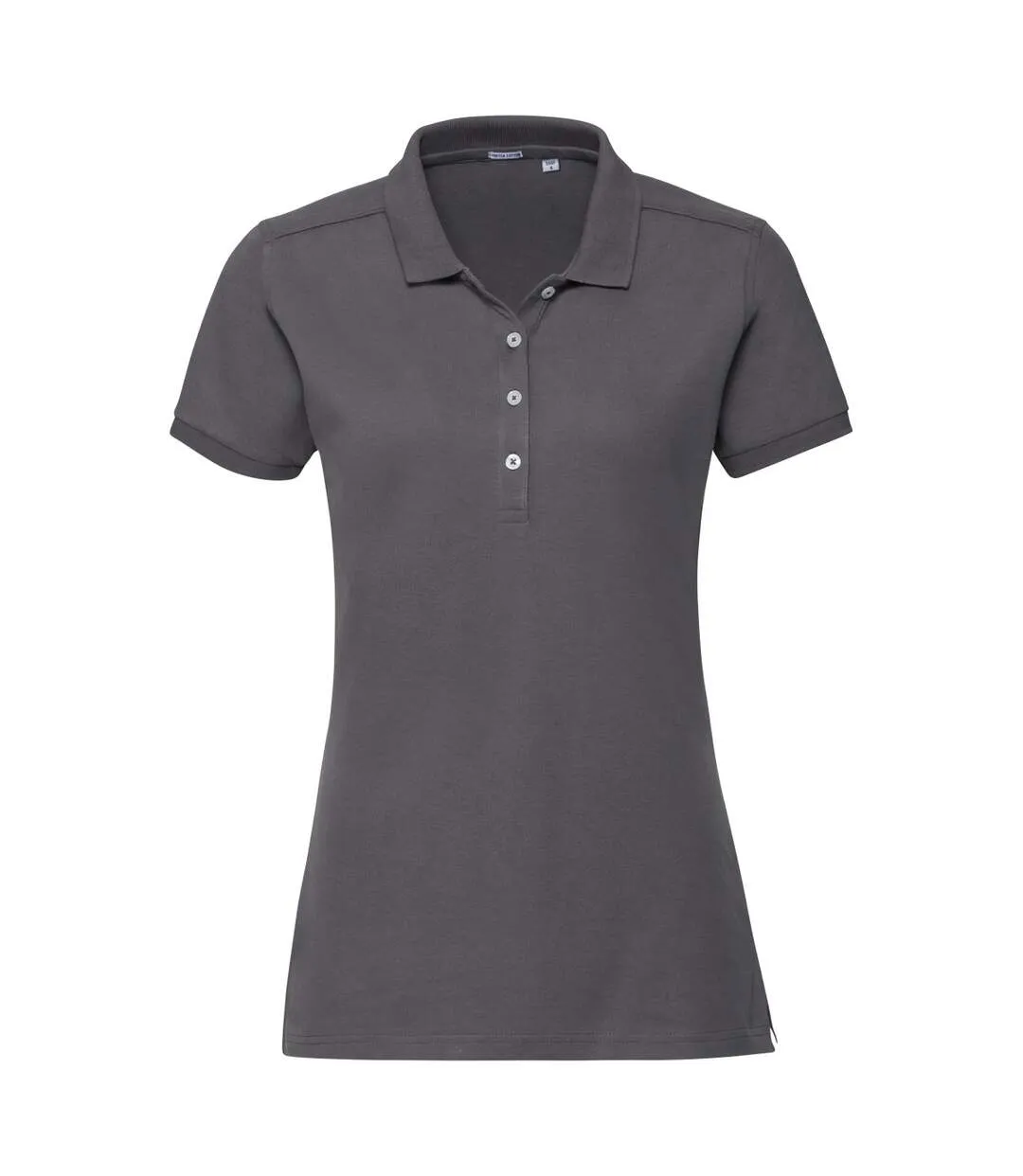 Russell Womens/Ladies Stretch Short Sleeve Polo Shirt (Convoy Grey) - UTBC3256