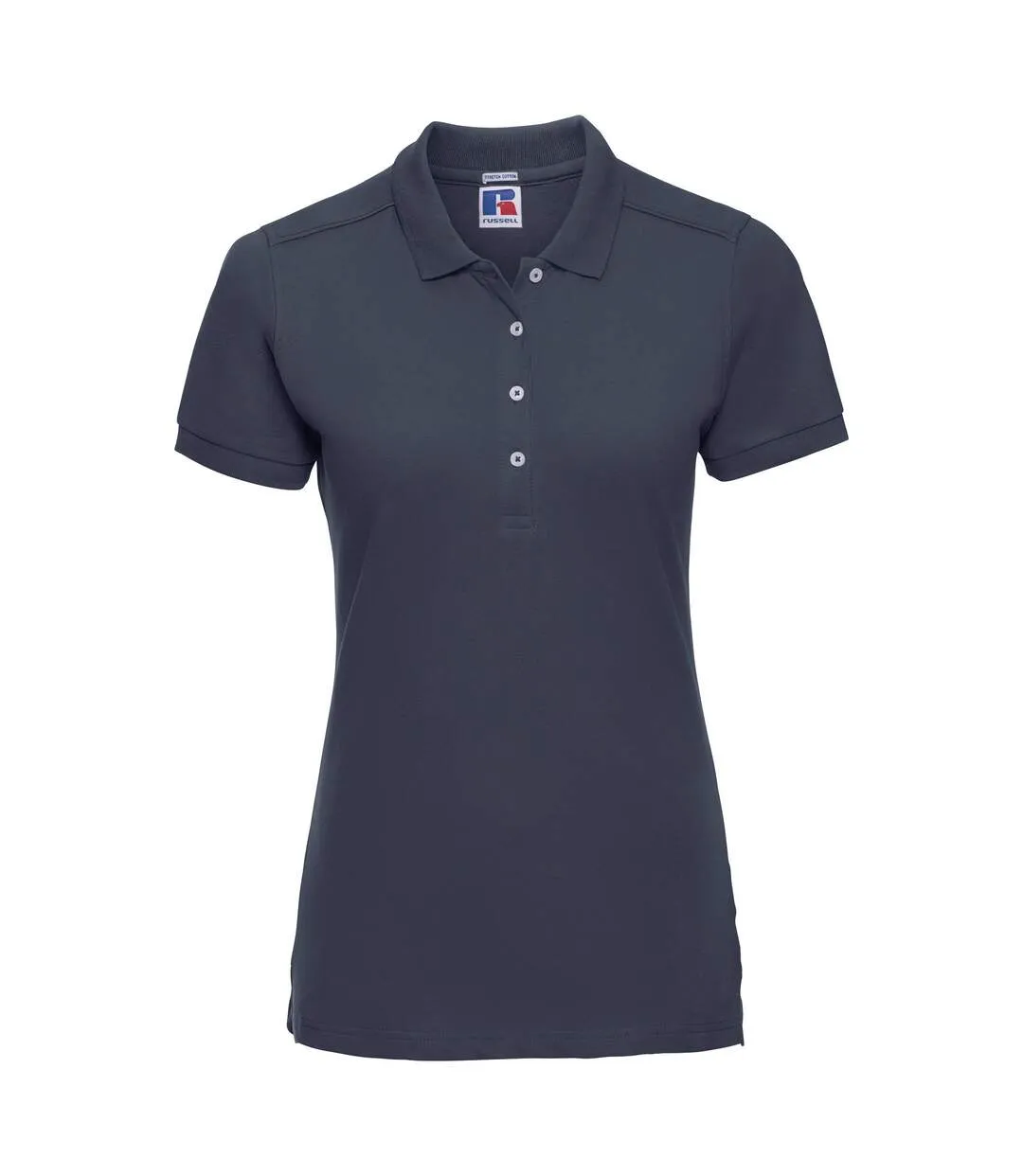 Russell Womens/Ladies Stretch Short Sleeve Polo Shirt (French Navy) - UTBC3256