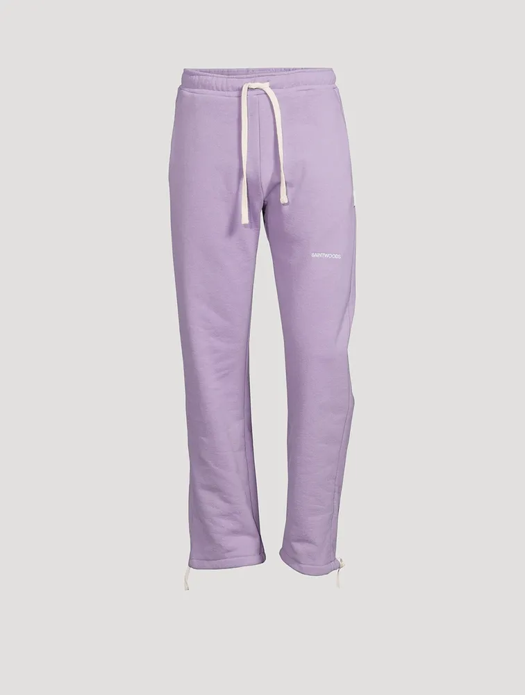 SAINTWOODS Cotton Fleece Drawstring Sweatpants