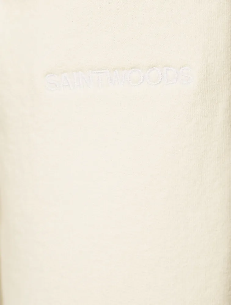 SAINTWOODS Cotton Fleece Sweatpants