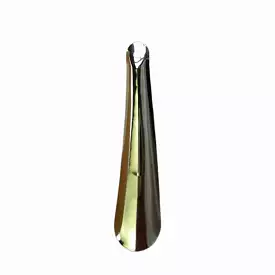 Short Metal Shoe Horn 14CM Chrome