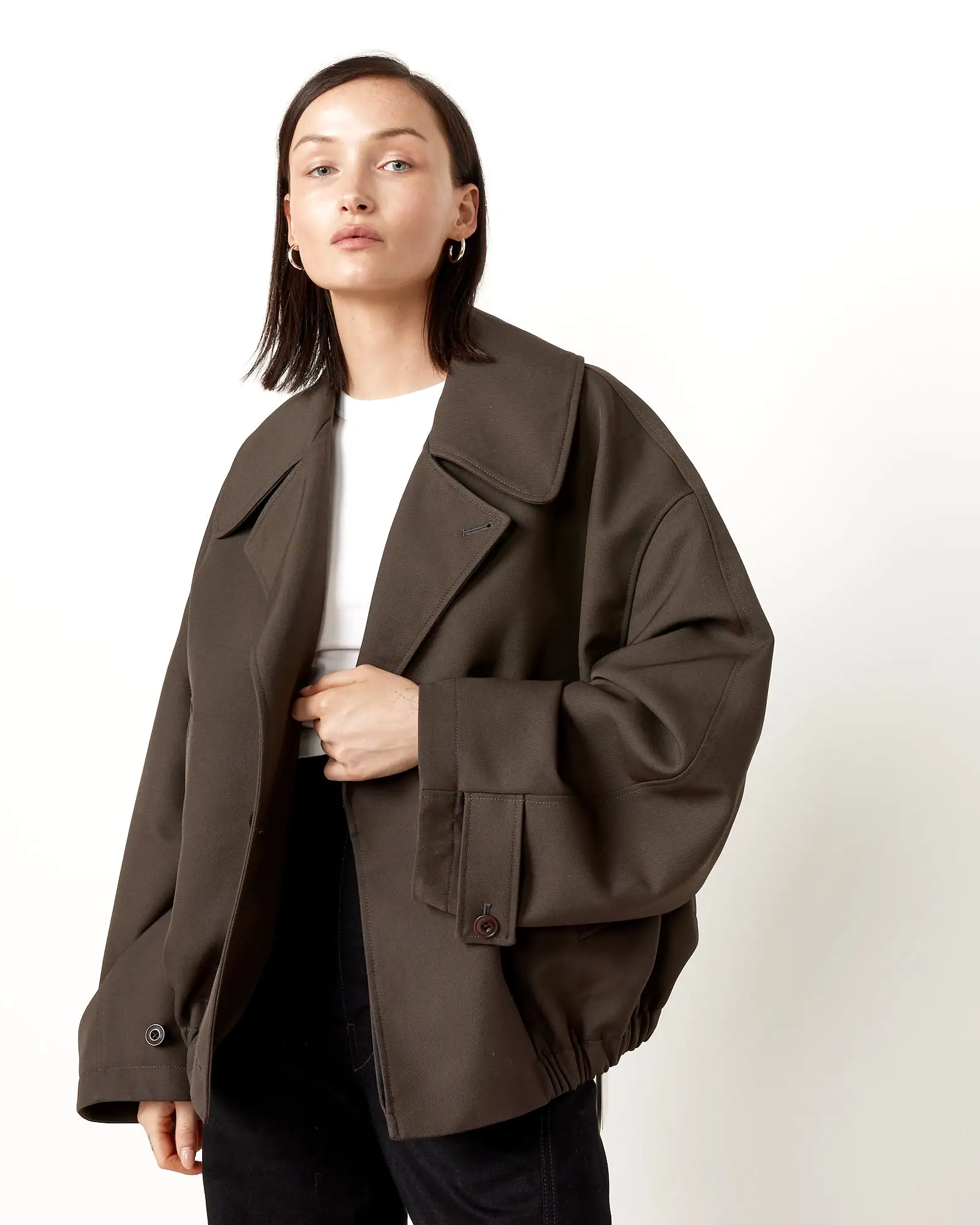 Short Trench Blouson