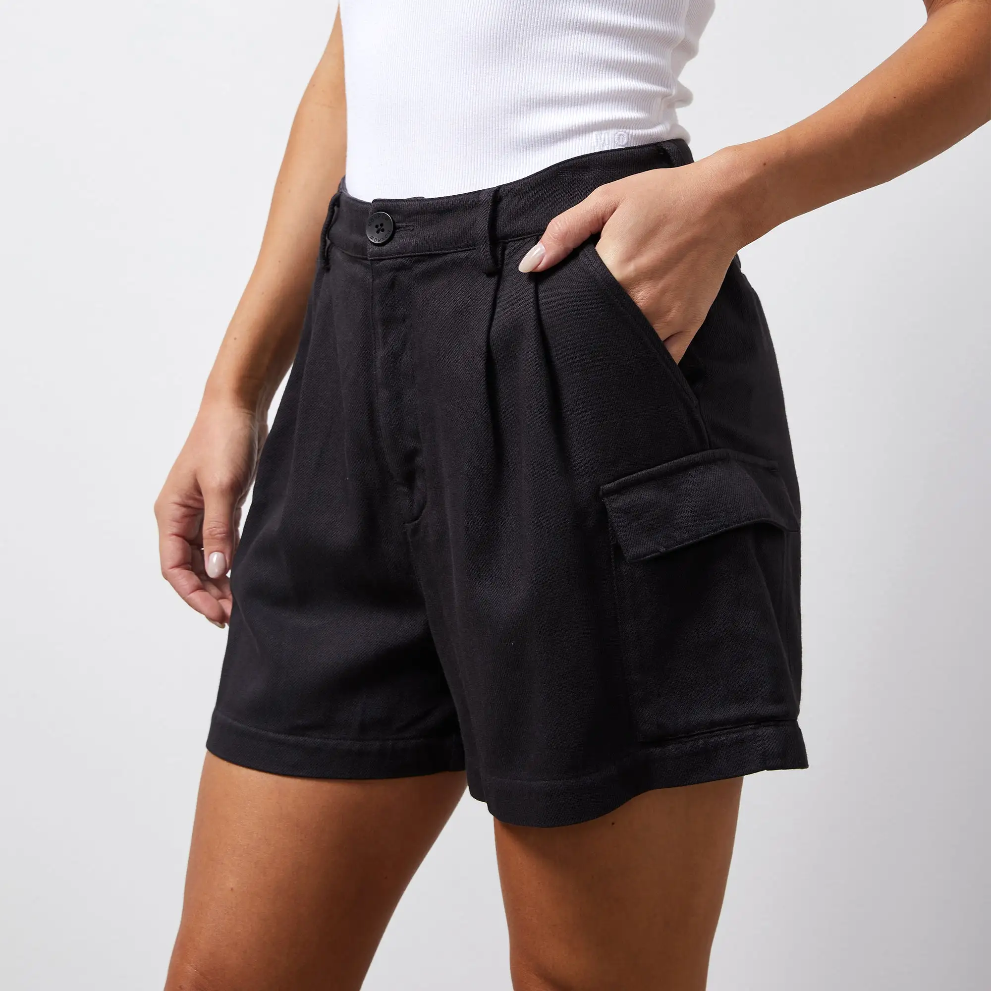 Soft Twill Cargo Short