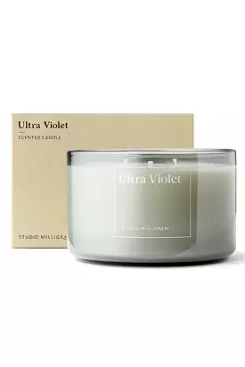 Studio Milligram - Scented 3-wick Candle - Ultra Violet - 600g