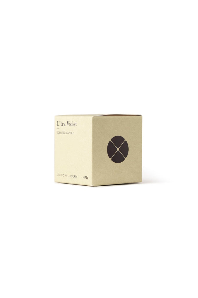 Studio Milligram - Soft Scented Travel Candle - Ultra Violet - 75g