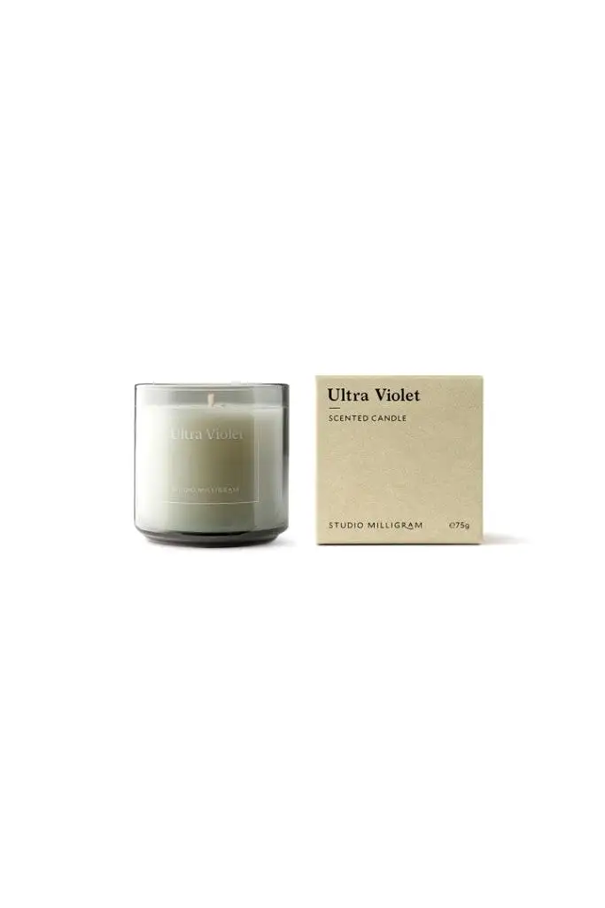 Studio Milligram - Soft Scented Travel Candle - Ultra Violet - 75g