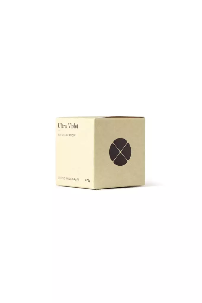 Studio Milligram - Soft Scented Travel Candle - Ultra Violet - 75g