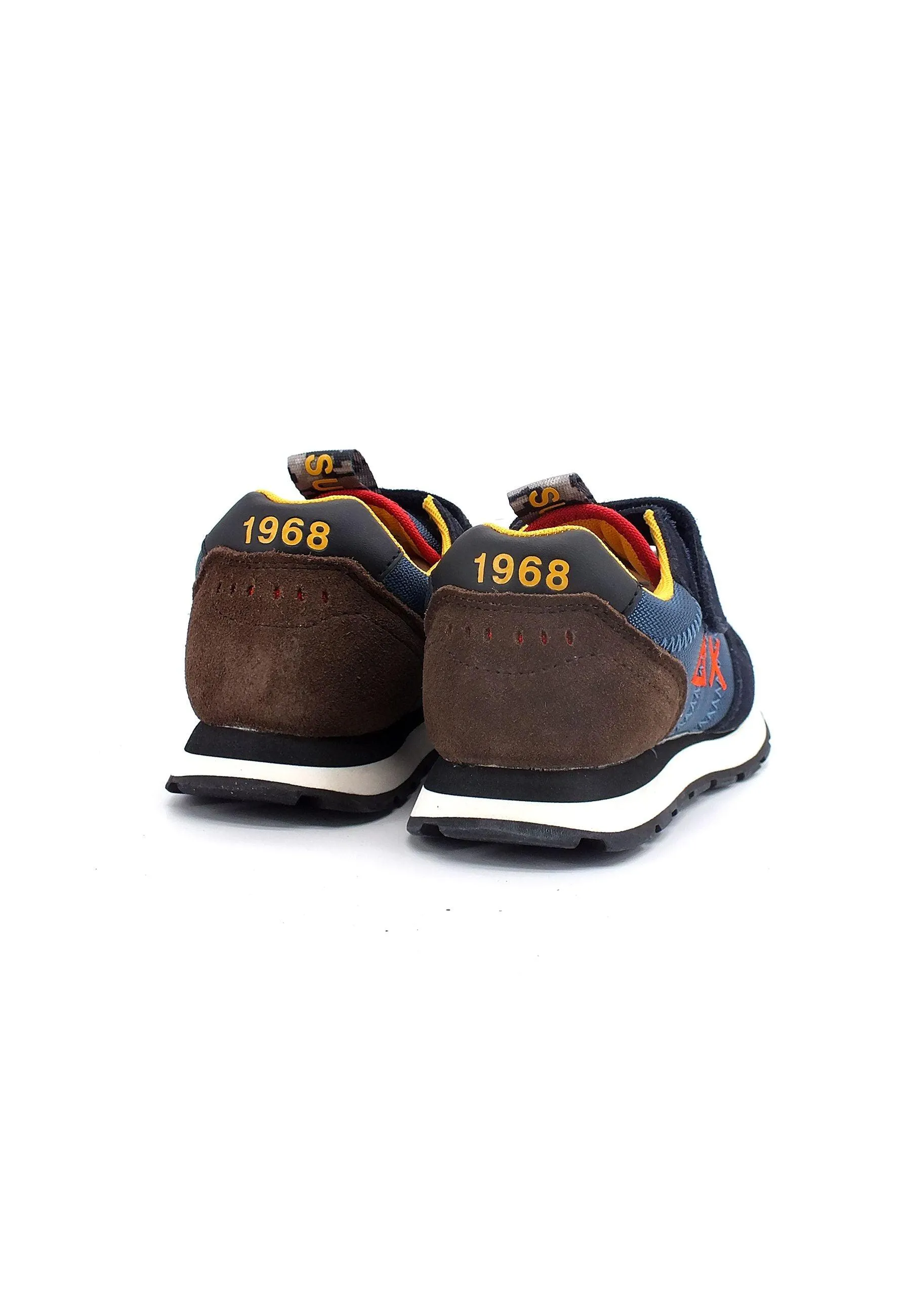 SUN68 Boy's Tom Goes Camping Sneaker Bimbo Navy Blue Z42310K