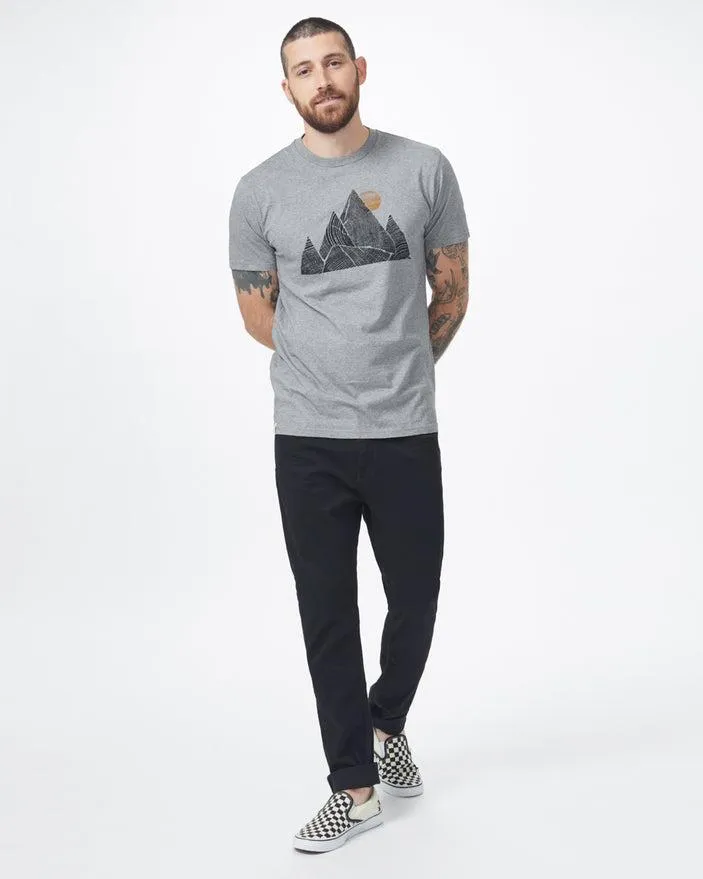 Tentree Peak T-Shirt in Grey Heather