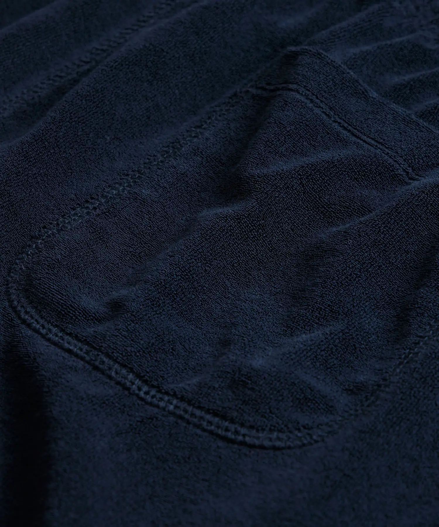 Terry Cloth Short in Classic Navy