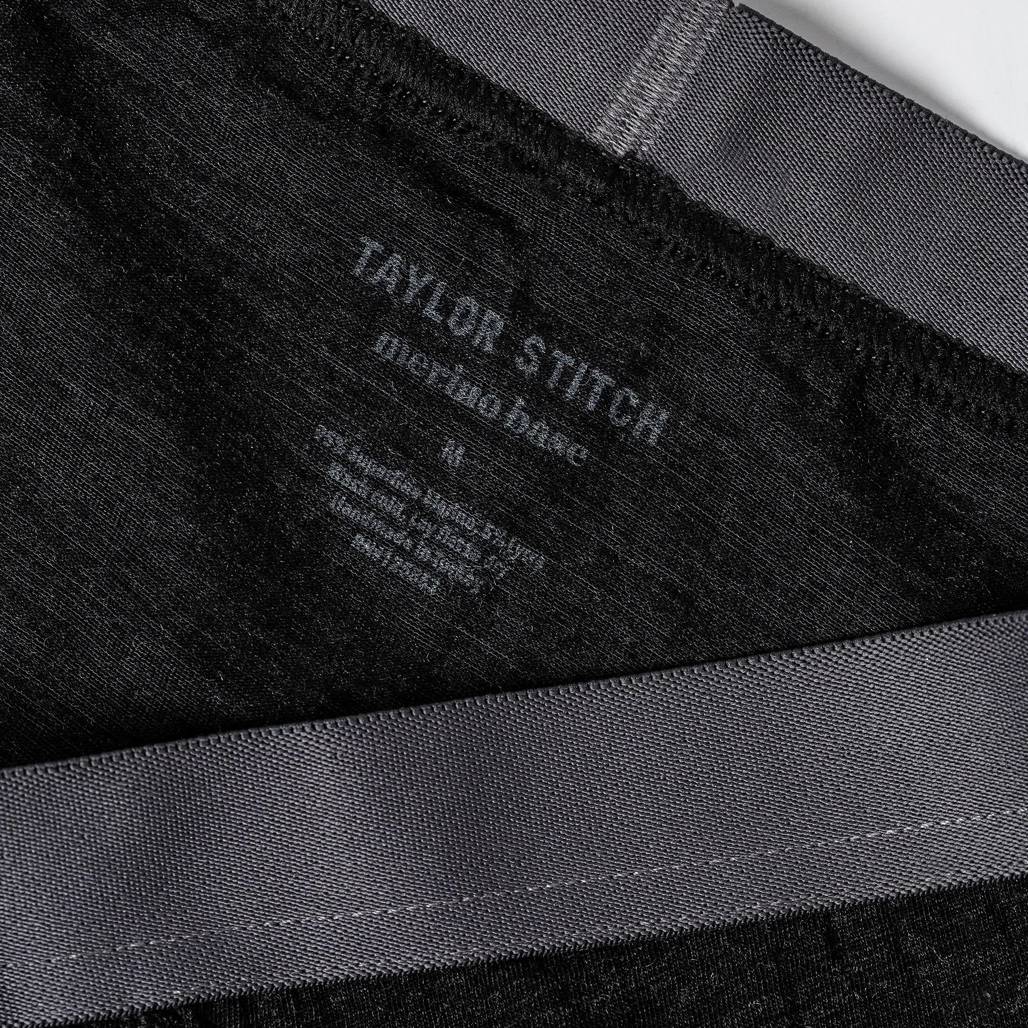 The Merino Boxer in Heather Black