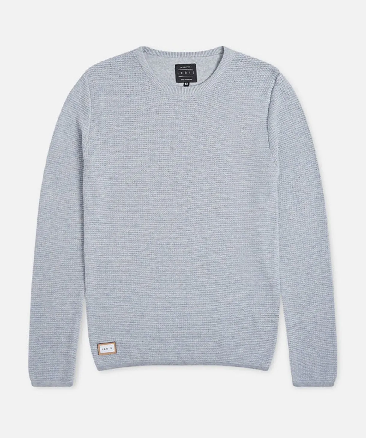 The Richland Sweater - Light Blue Marl