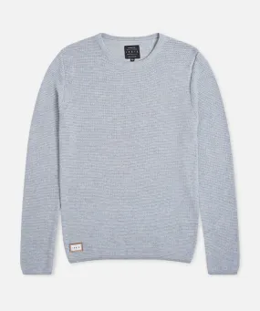 The Richland Sweater - Light Blue Marl