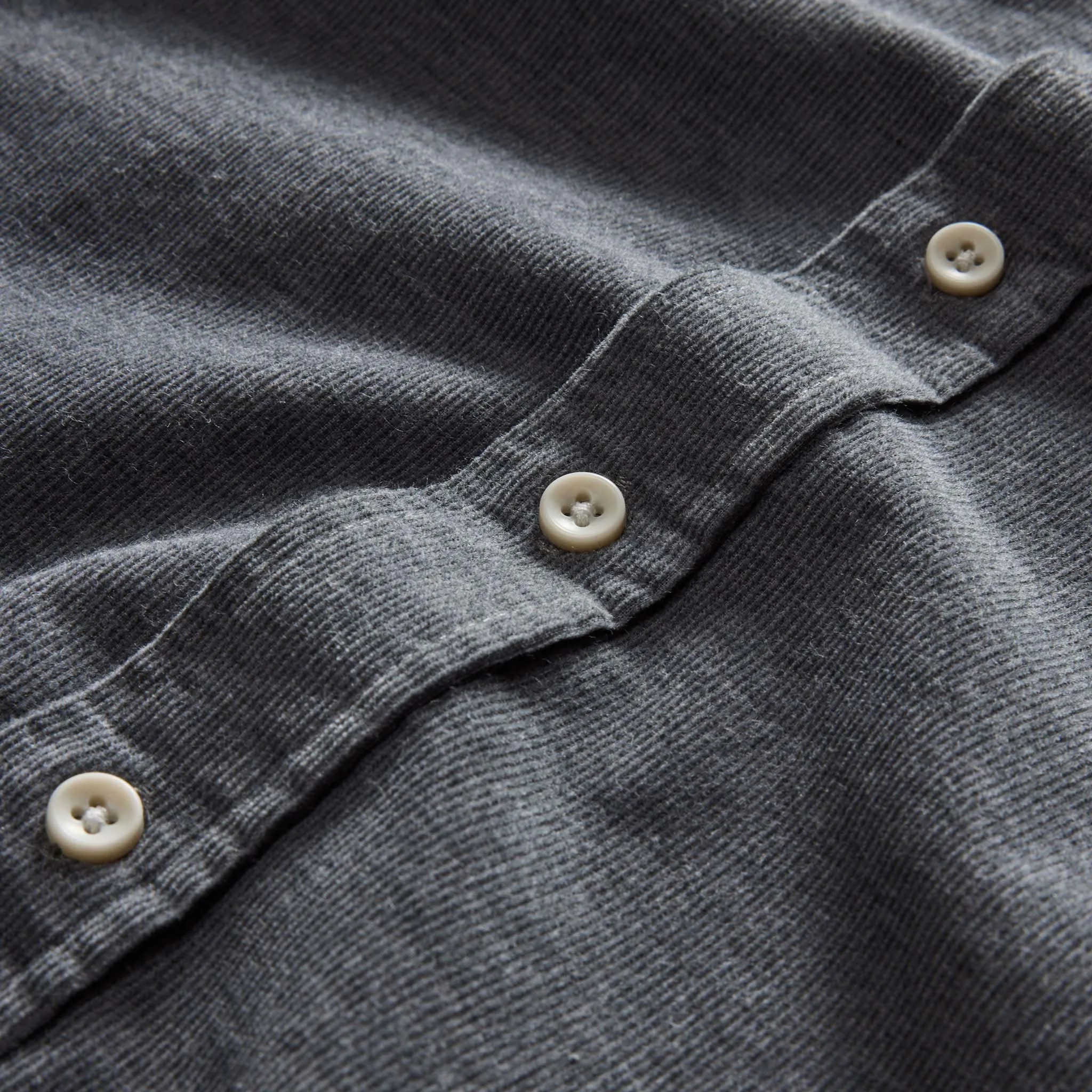 The Short Sleeve California in Heather Slate Cord