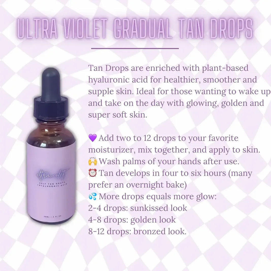 Ultra Violet Gradual Tan Drops