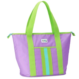 Ultra Violet Zippi Tote Bag