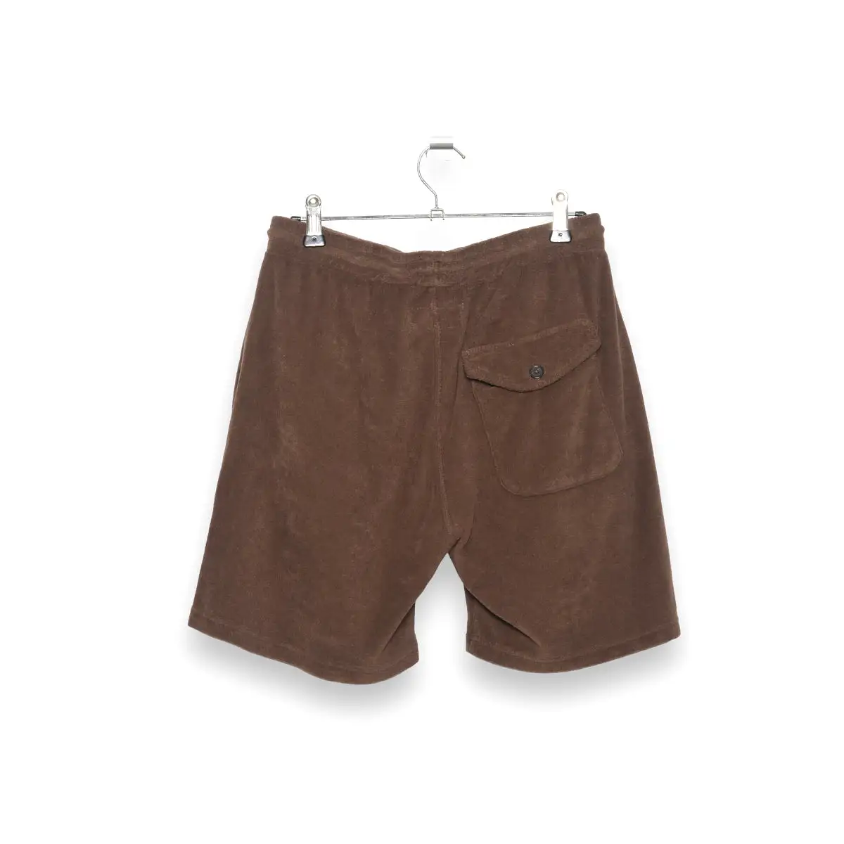 Universal Works Beach Short lightweight terry brown 28714