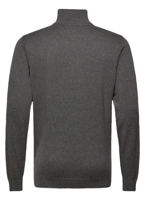 U.S. POLO ASSN. Half-Zip Knit Brison Dark Grey