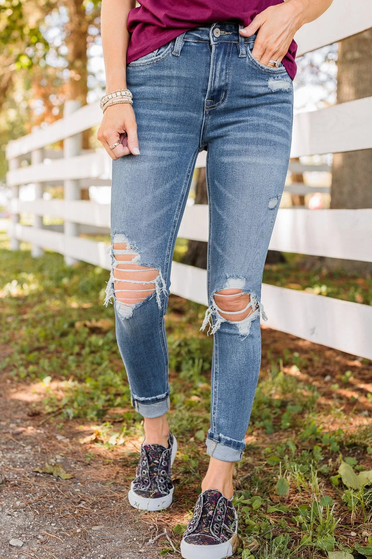 Vervet High-Rise Skinny Jeans- Odessa Wash