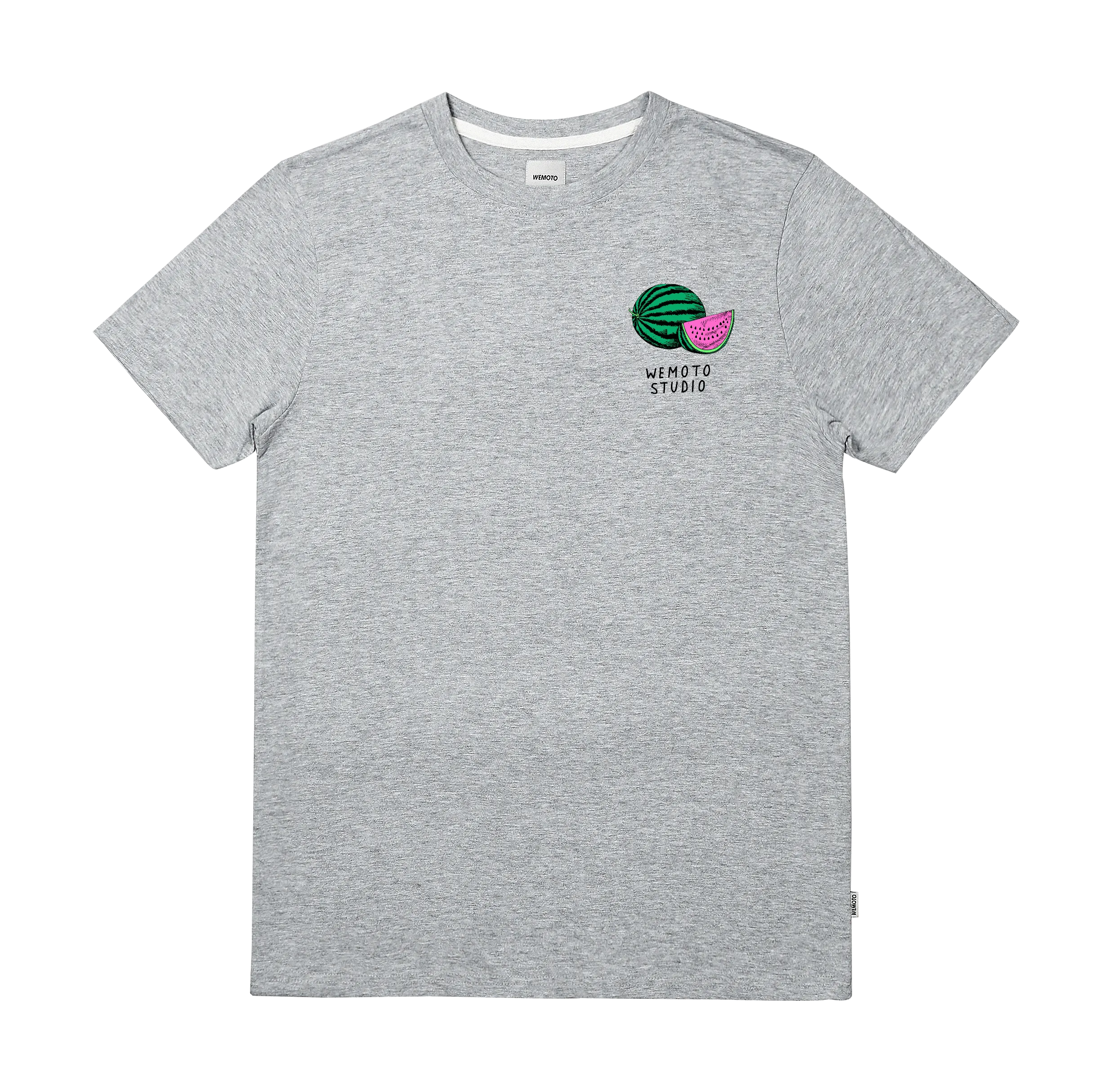 Wemoto Melon Tee in Heather Grey