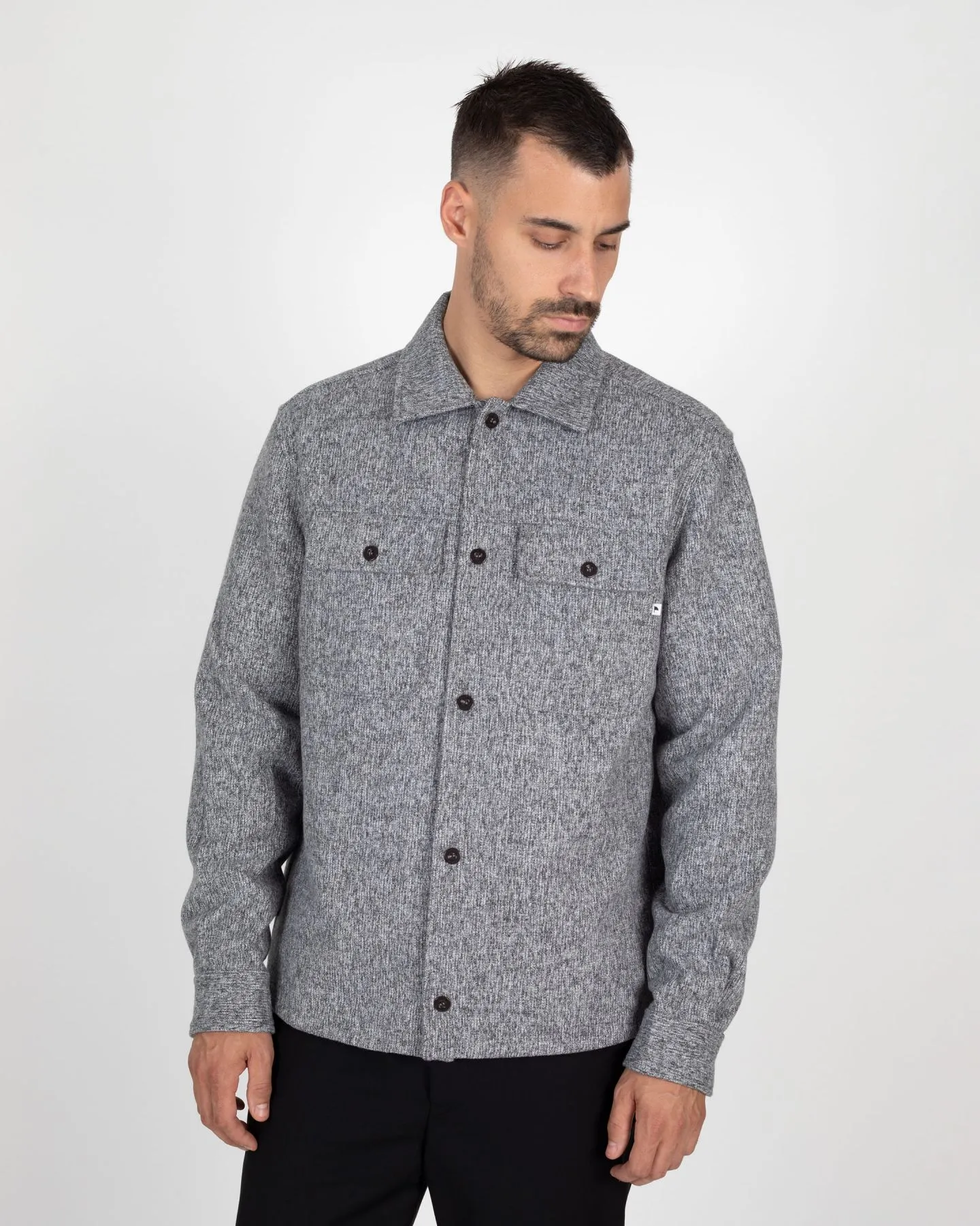 Wemoto Morris Schacket in Heather Grey